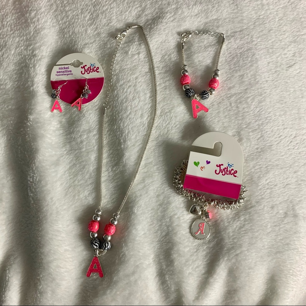 BRAND NEW Justice Jewerly
